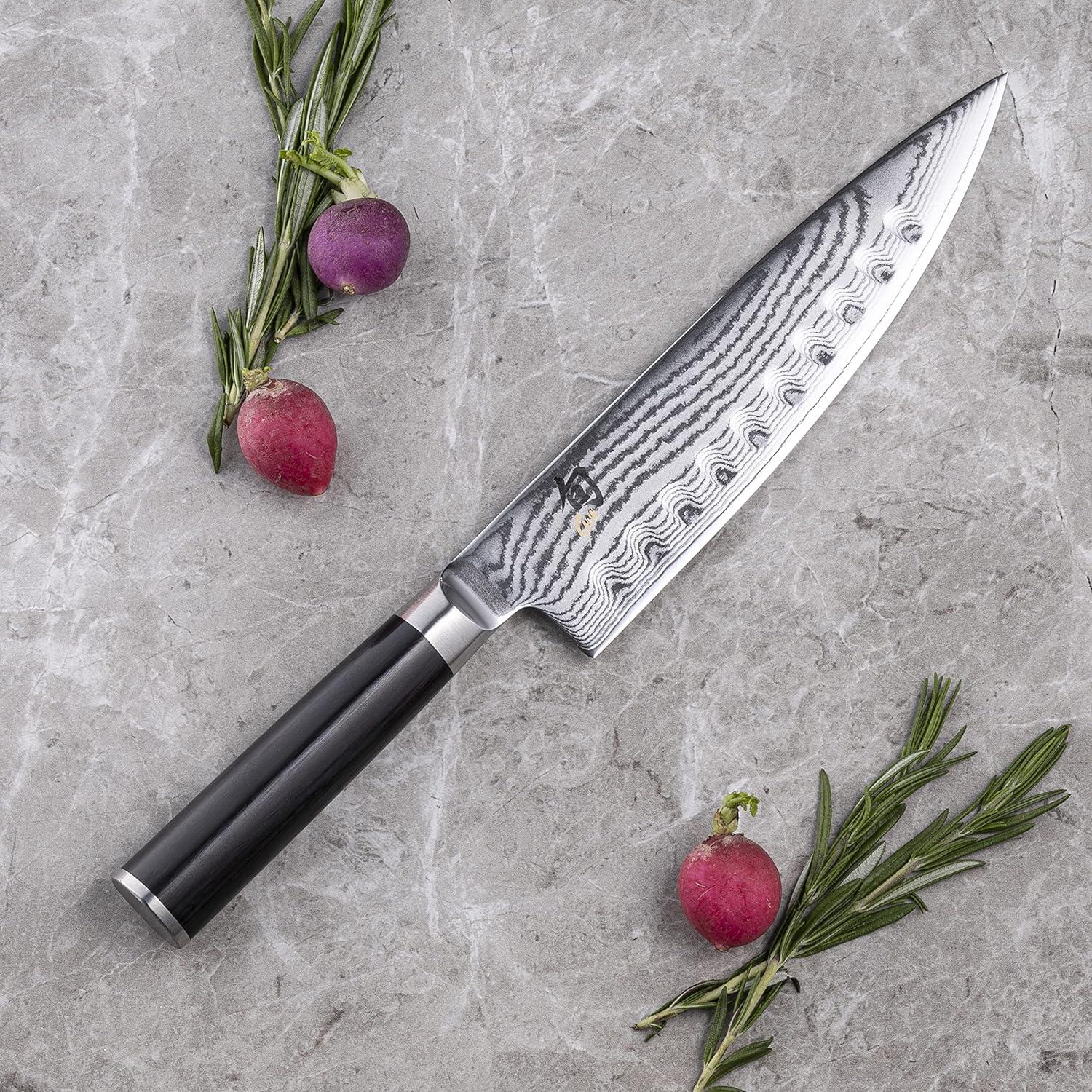Cuchillo de Chef Shun Classic 20.32 cm Hollow Ground