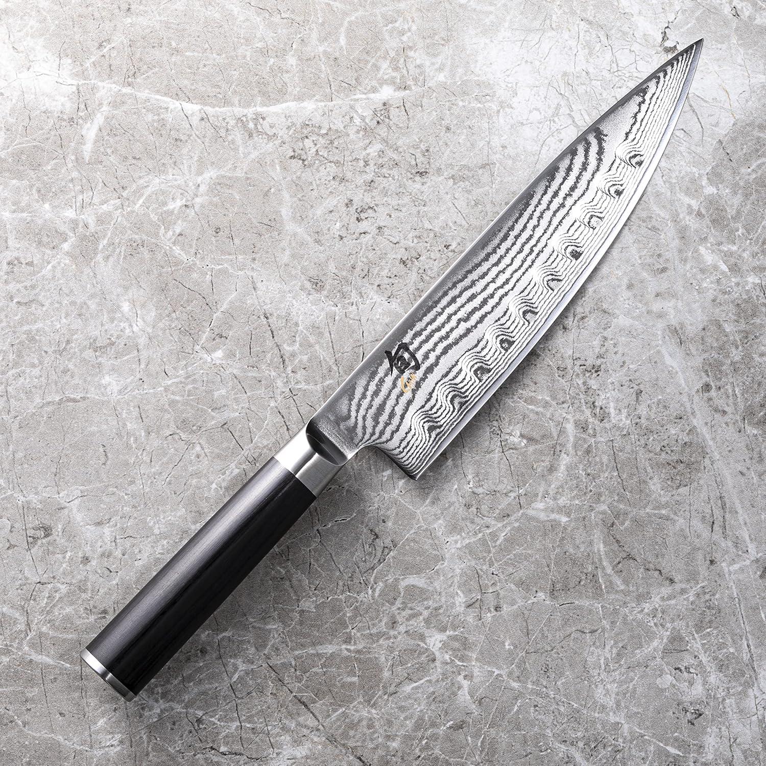 Cuchillo de Chef Shun Classic 20.32 cm Hollow Ground