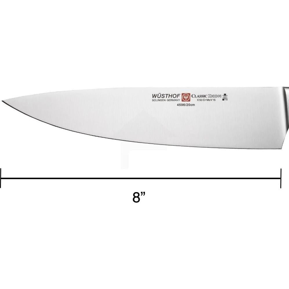 Cuchillo de Chef Wüsthof Classic Ikon 20.32 cm Forjado