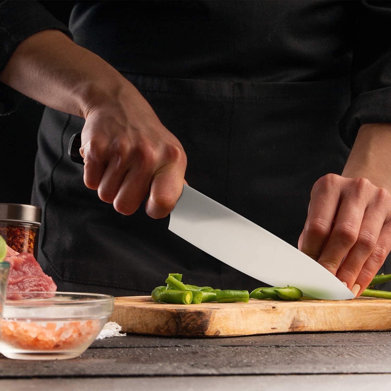 Cuchillo de Chef imarku 20 cm Acero Inoxidable Mango Ergonómico