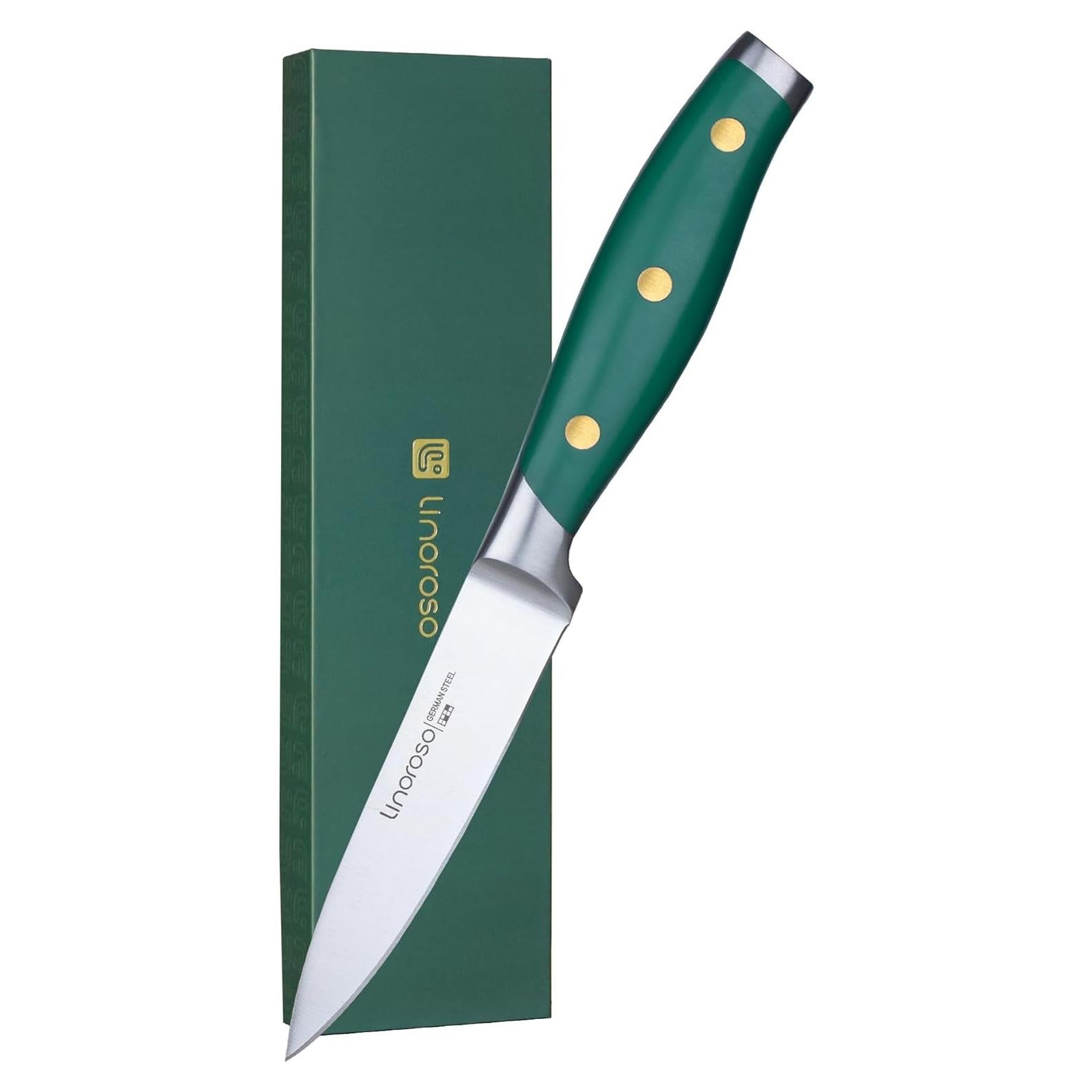 Cuchillo de Pelar Linoroso 3.5" Acero Inoxidable Afilado