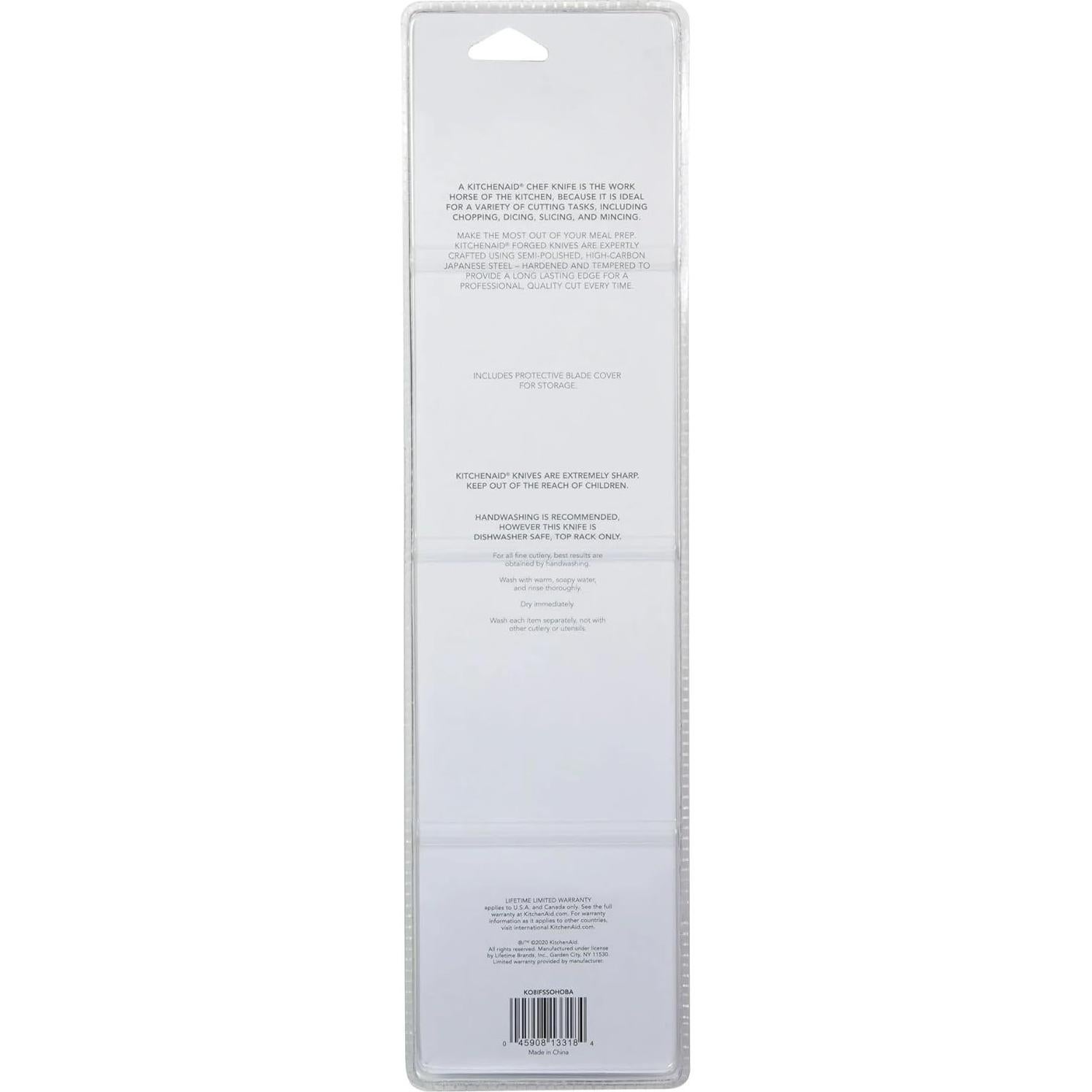 Cuchillo de Chef KitchenAid Forjado 20.32 cm Acero Inoxidable