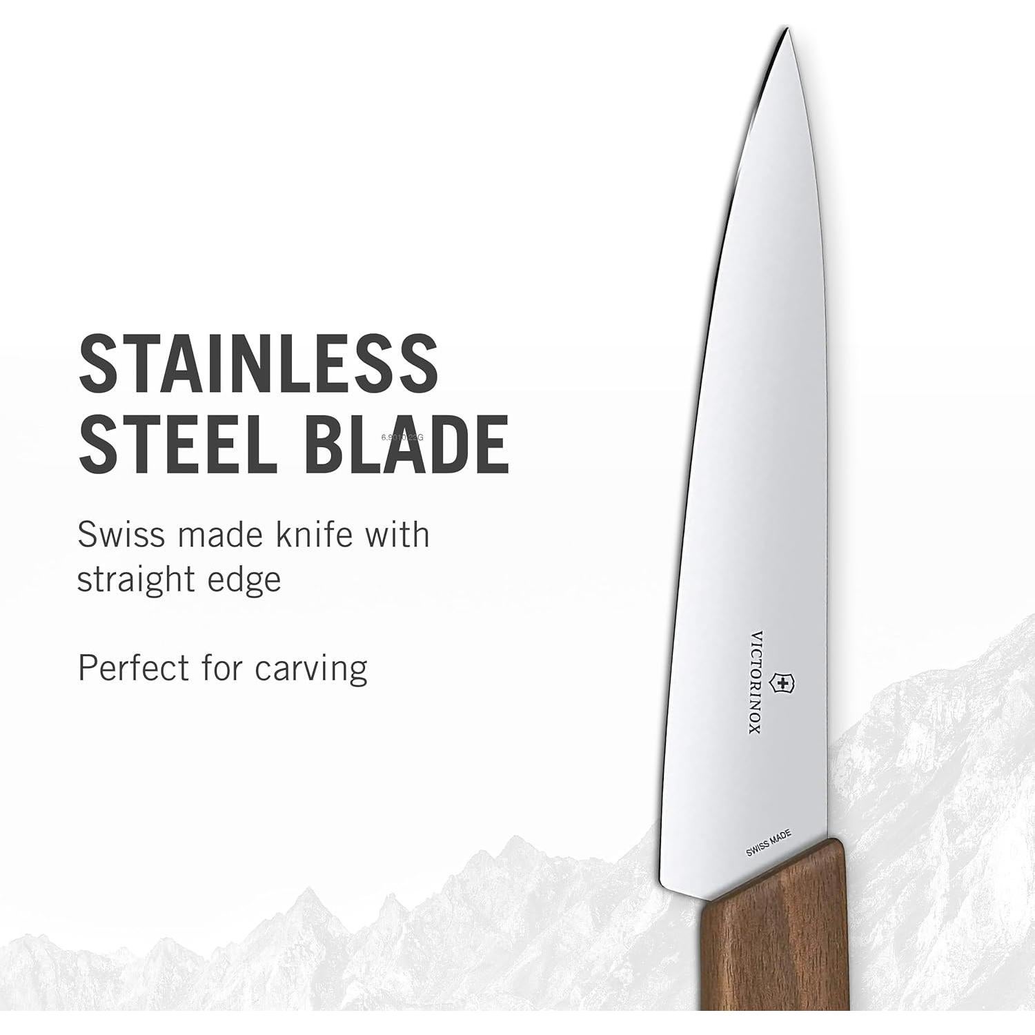 Cuchillo de Chef Victorinox Swiss Modern 15 cm Madera Nogal