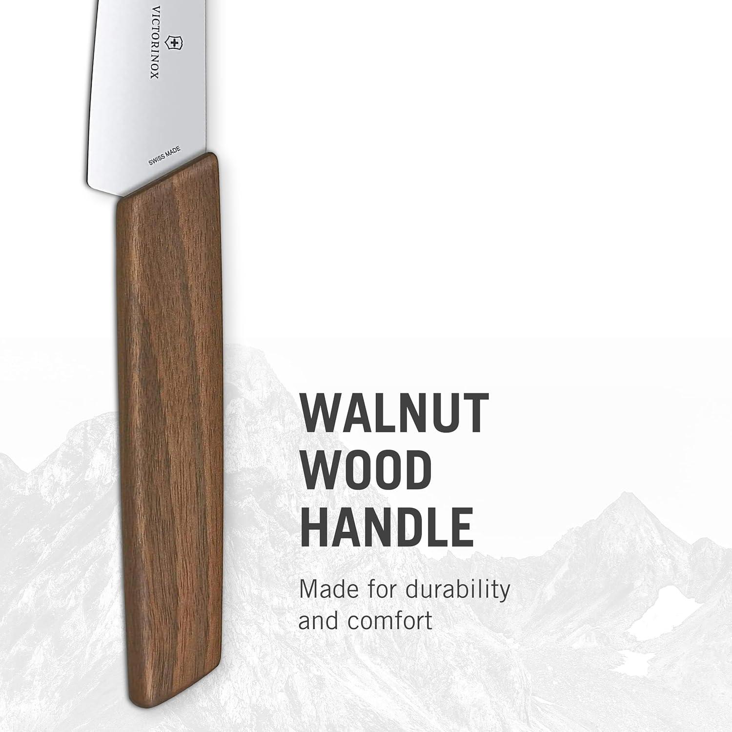 Cuchillo de Chef Victorinox Swiss Modern 15 cm Madera Nogal