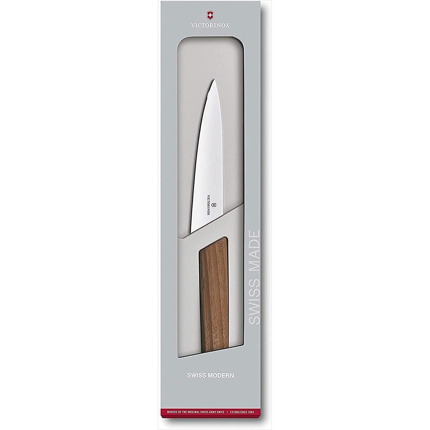 Cuchillo de Chef Victorinox Swiss Modern 15 cm Madera Nogal