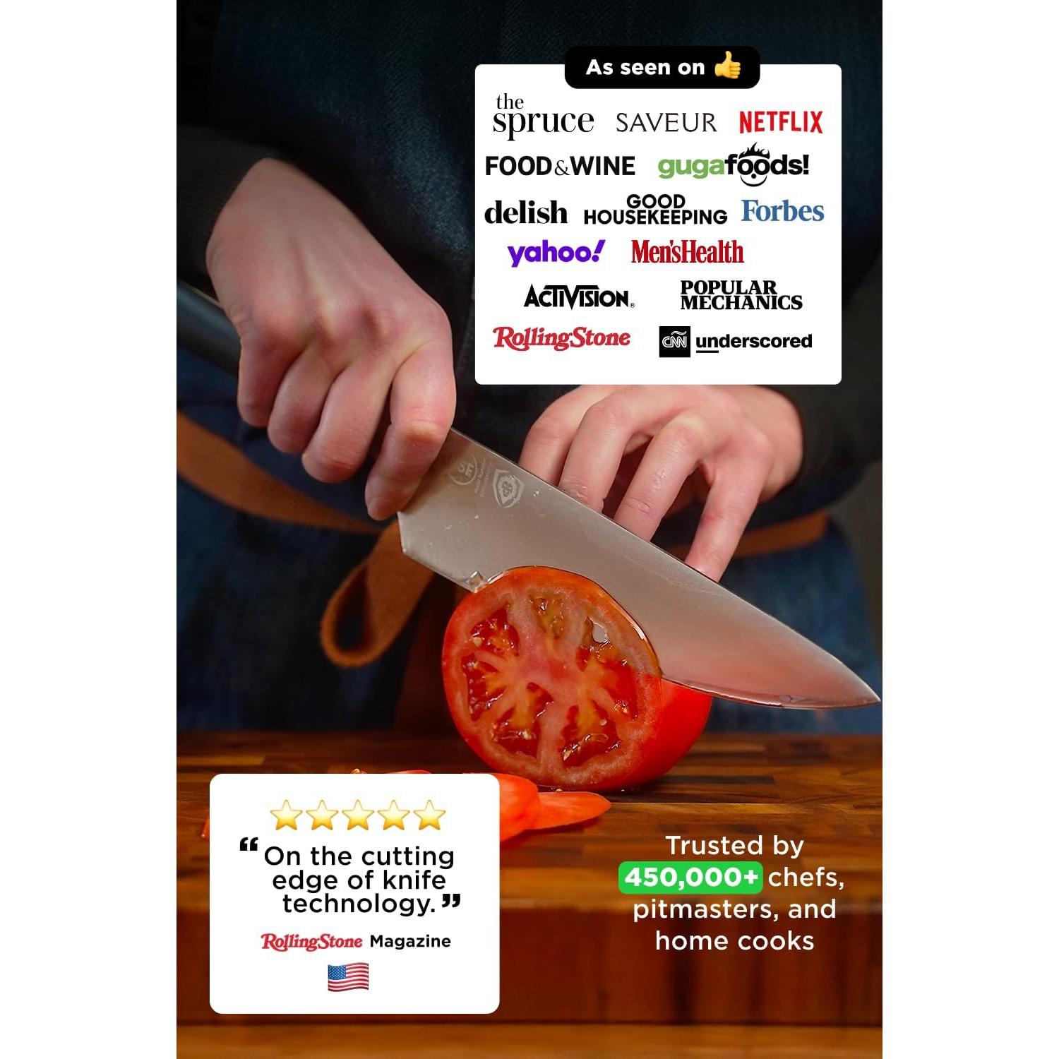 Cuchillo de Chef Dalstrong 20 cm Acero Alto Carbono Forjado