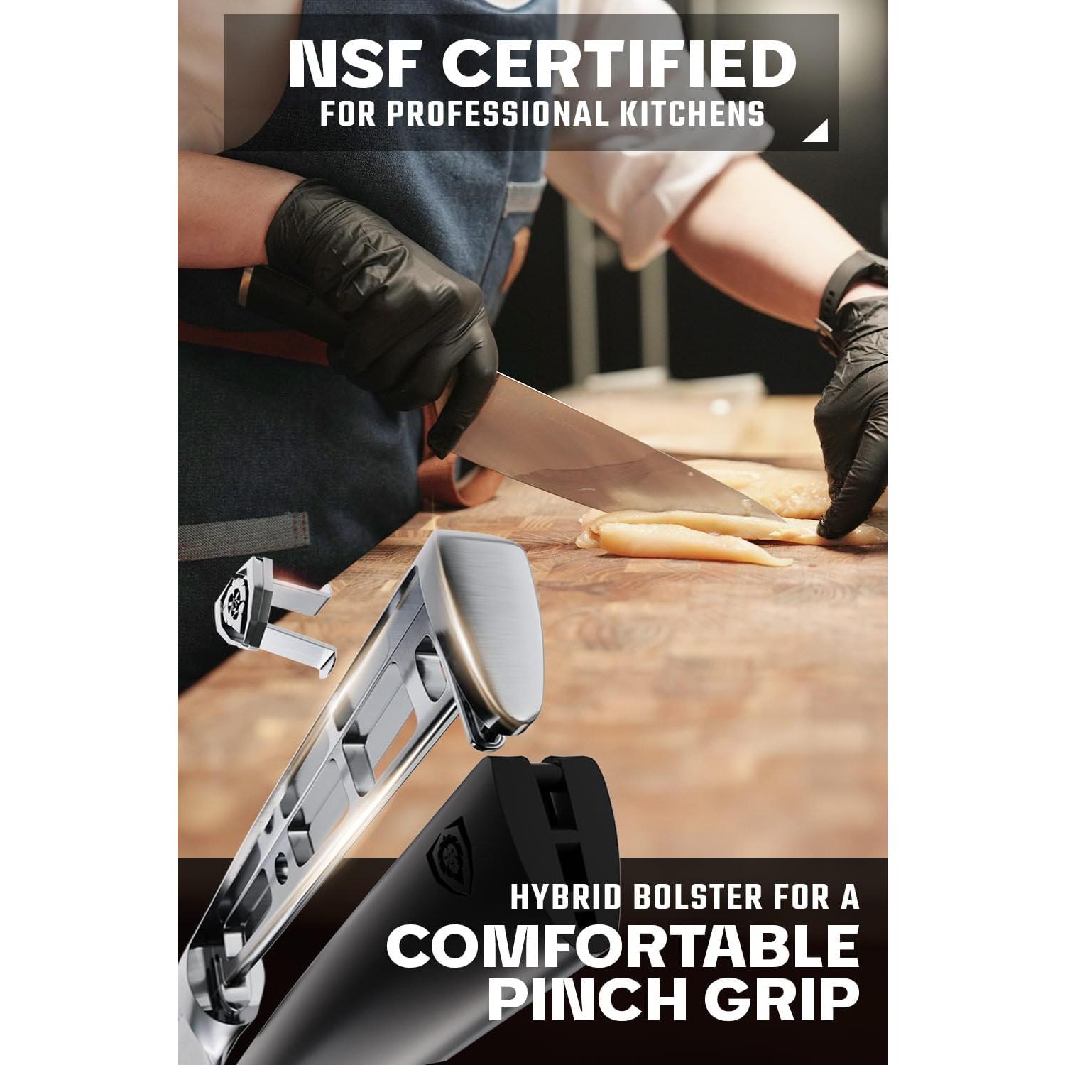 Cuchillo de Chef Dalstrong 20 cm Acero Alto Carbono Forjado