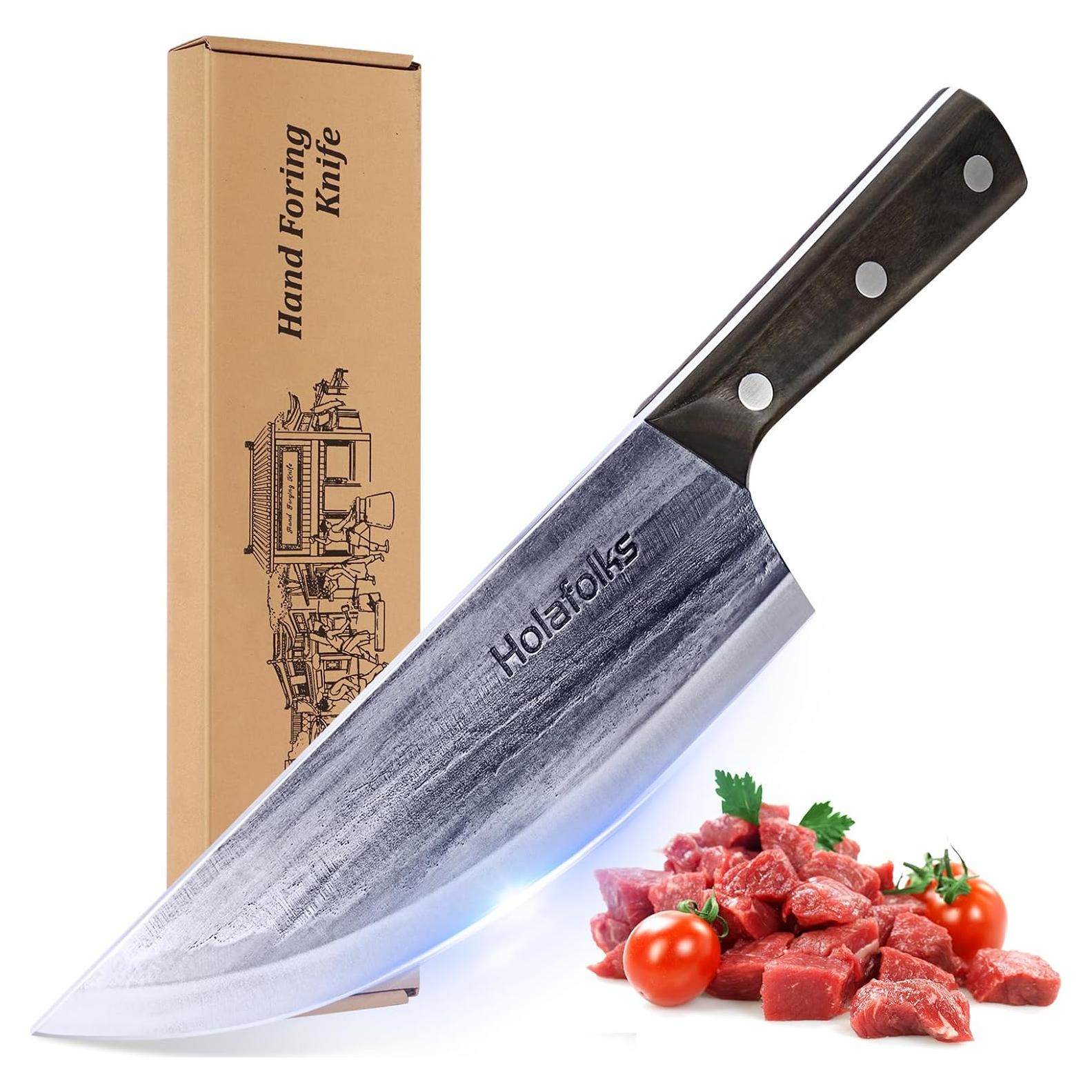 Cuchillo de Chef HolaFolks 20.1 cm Acero Alto Carbono