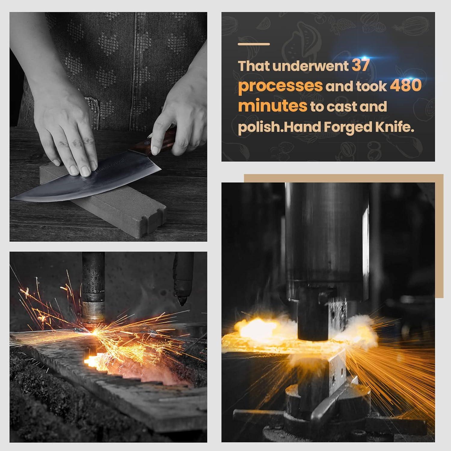 Cuchillo de Chef HolaFolks 20.1 cm Acero Alto Carbono