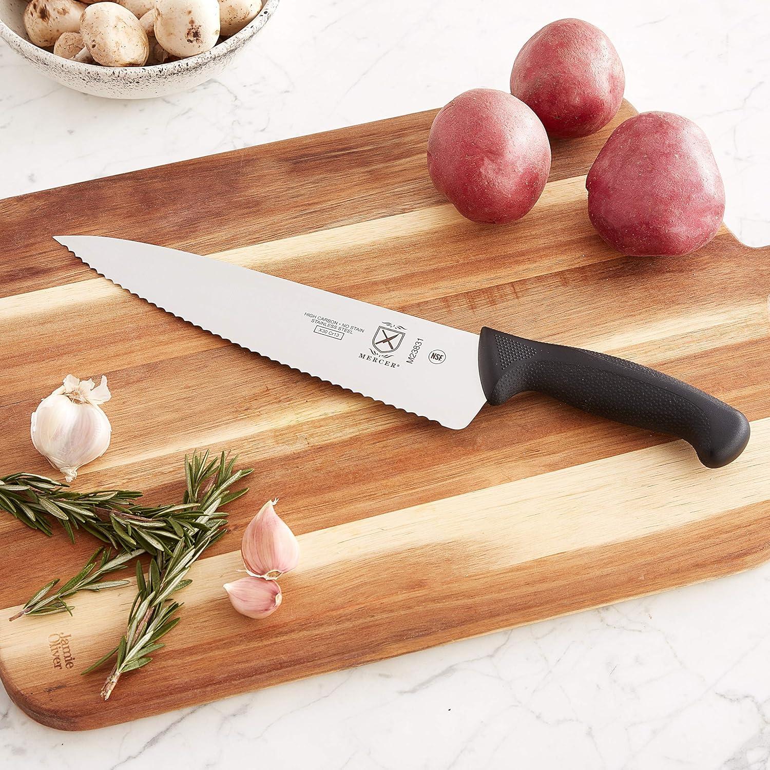 Cuchillo de Chef Mercer Culinary M23831 25.4 cm Bisel Ondulado