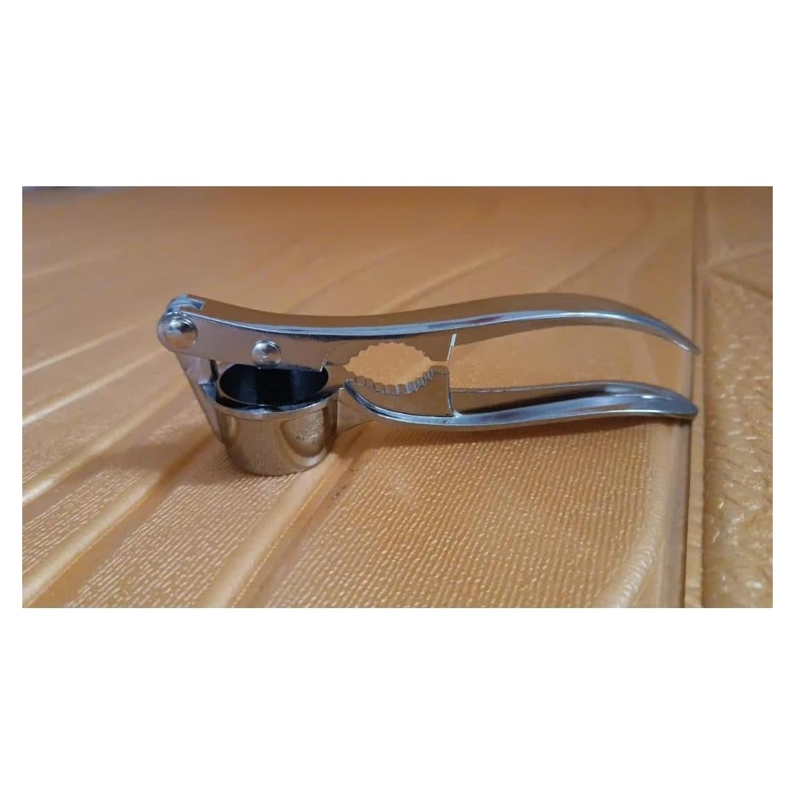 Prensa de Ajo y Rompe Nueces 2-en-1 Genérico Acero Inoxidable