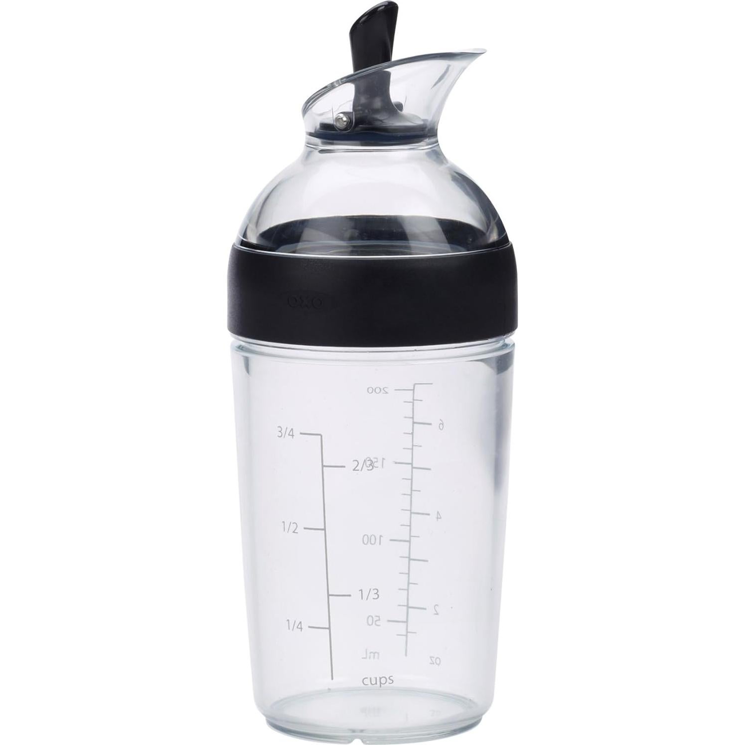 OXO Good Grips Agitador de Aderezo y Prensa de Ajo - Negro