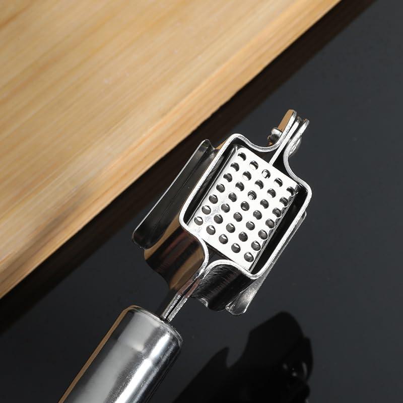 Prensa de Ajo de Acero Inoxidable Genérico - Mincer Ergonómico