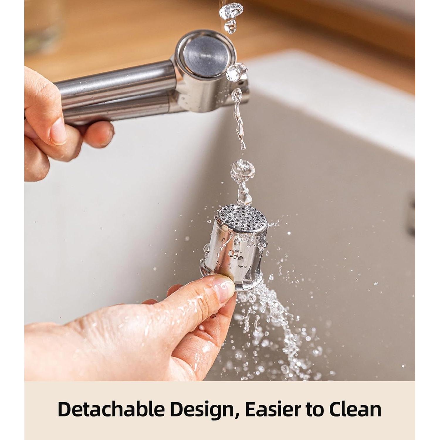 Prensa de Ajo Acero Inoxidable Ugotit Set 3 Piezas Mango Extendido