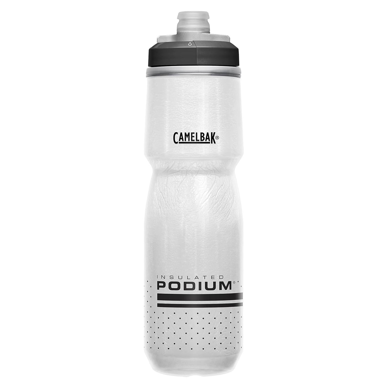 Botella de Agua Aislada CamelBak Podium Chill 710ml Blanca/Negra