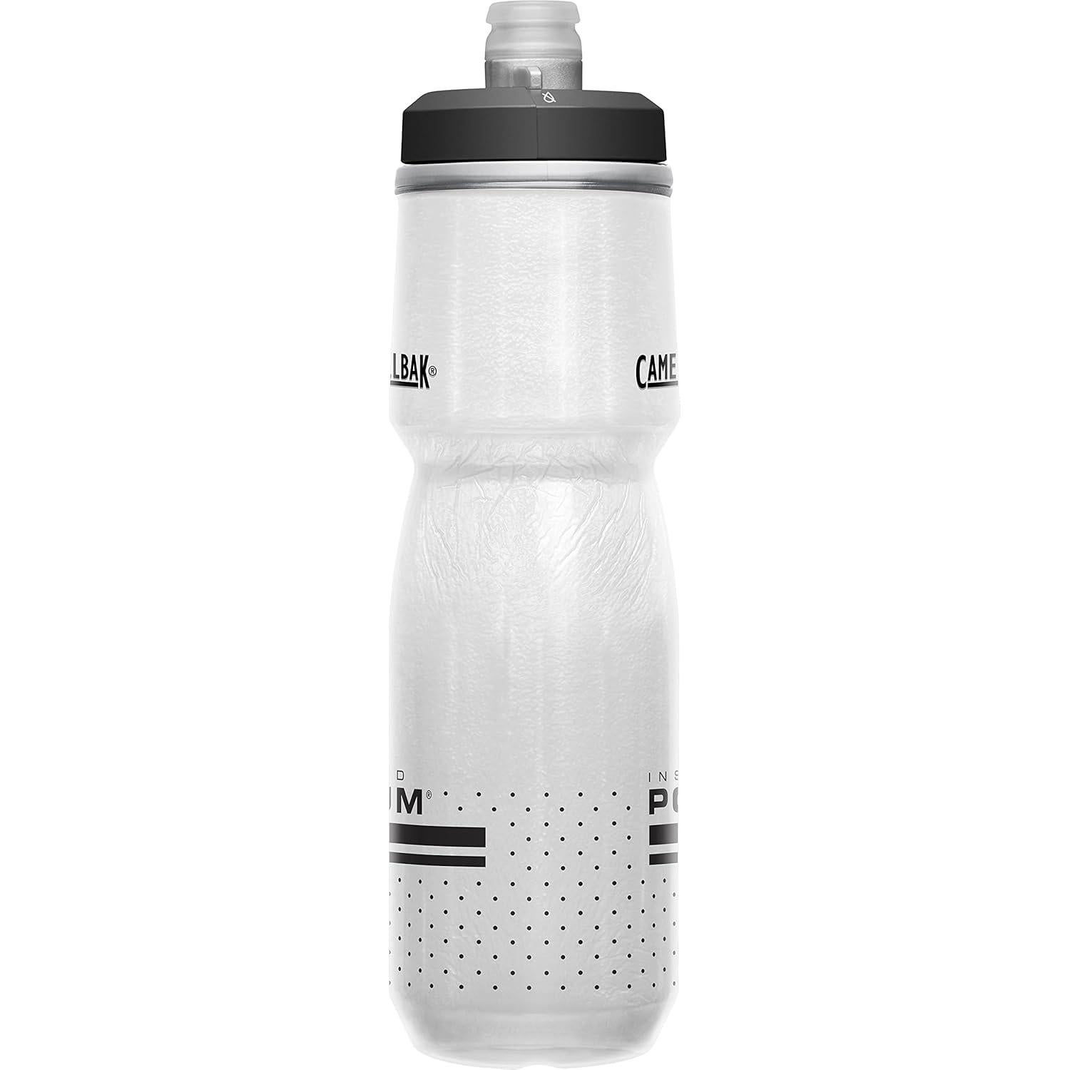 Botella de Agua Aislada CamelBak Podium Chill 710ml Blanca/Negra