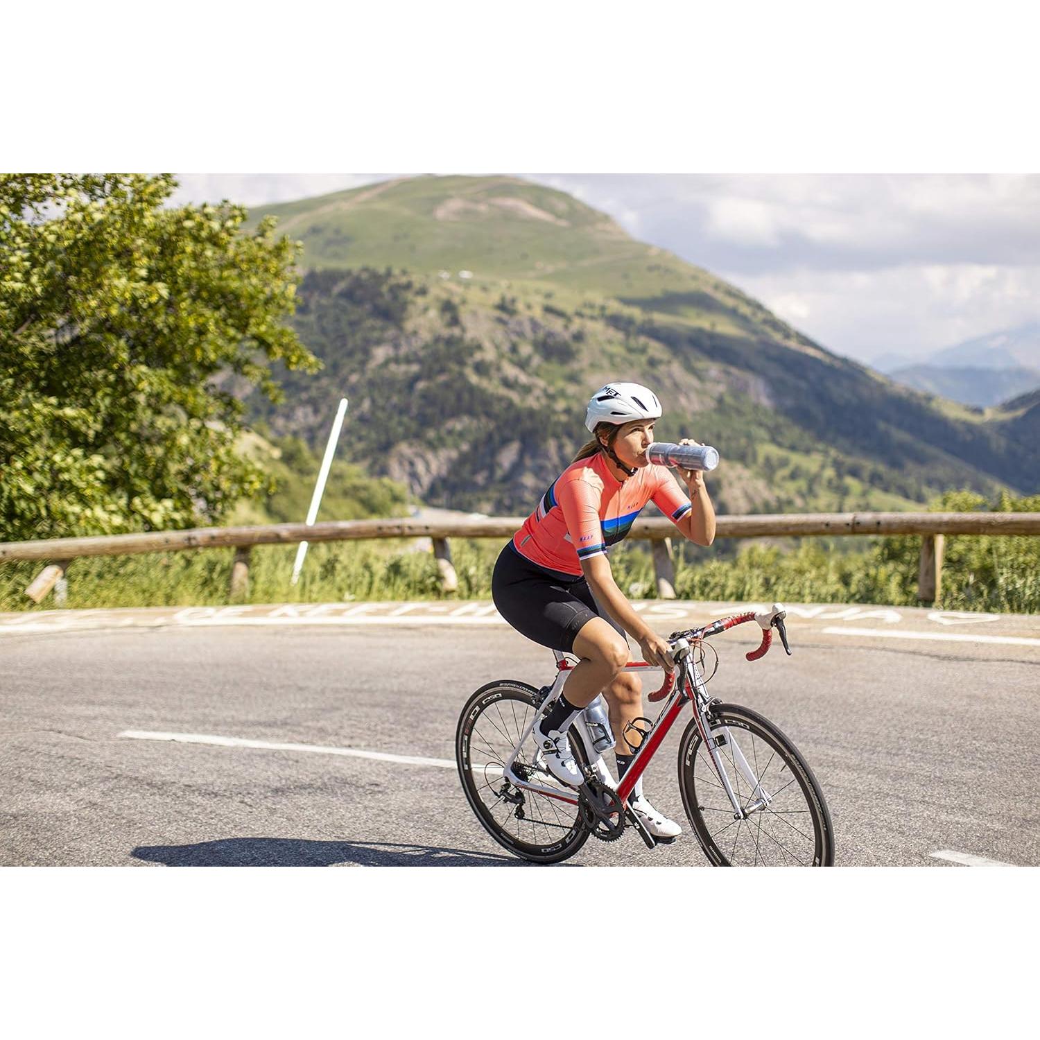 Botella de Agua Aislada CamelBak Podium Chill 710ml Blanca/Negra