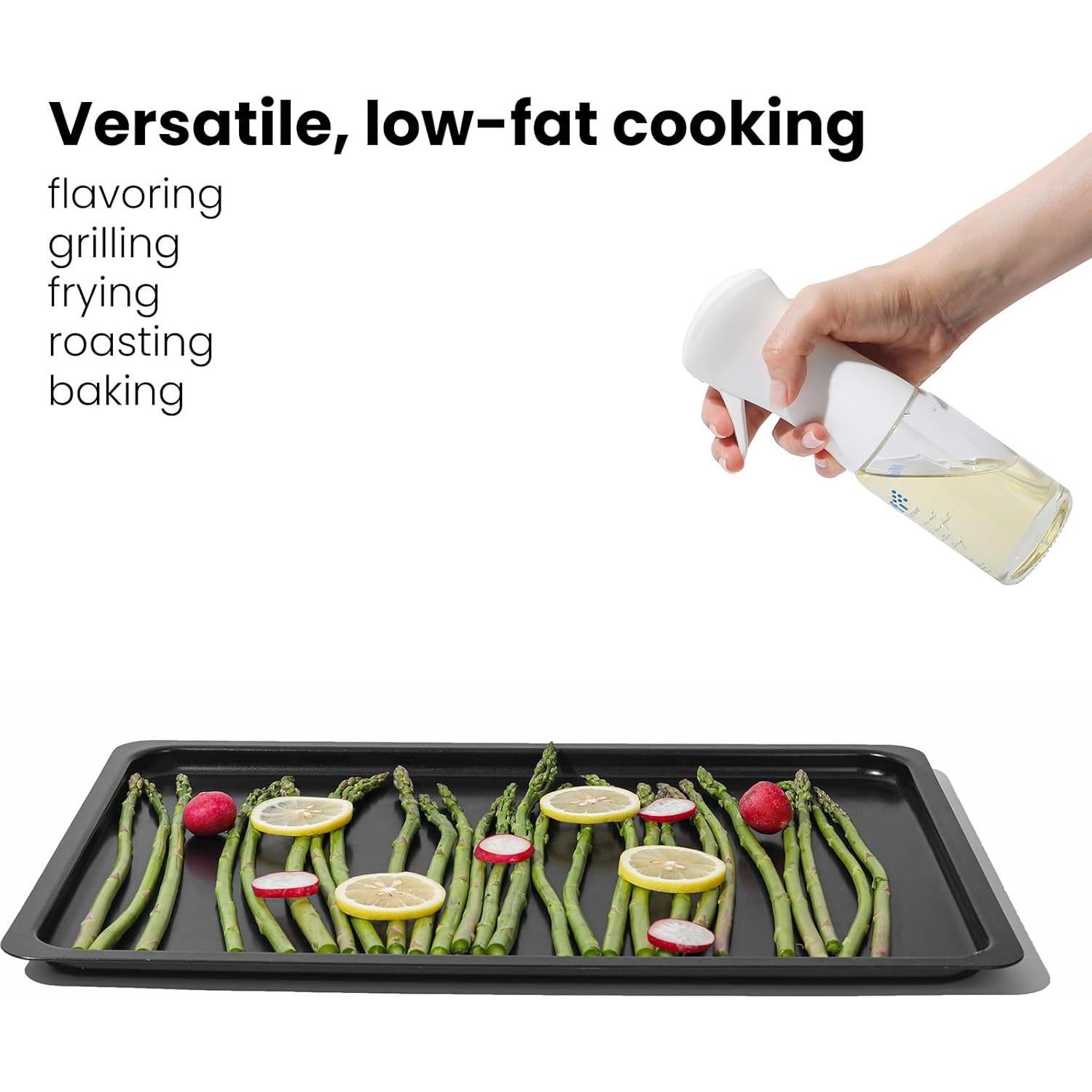 Pulverizador de Aceite Mistifi 150ml Vidrio Neblina Fina