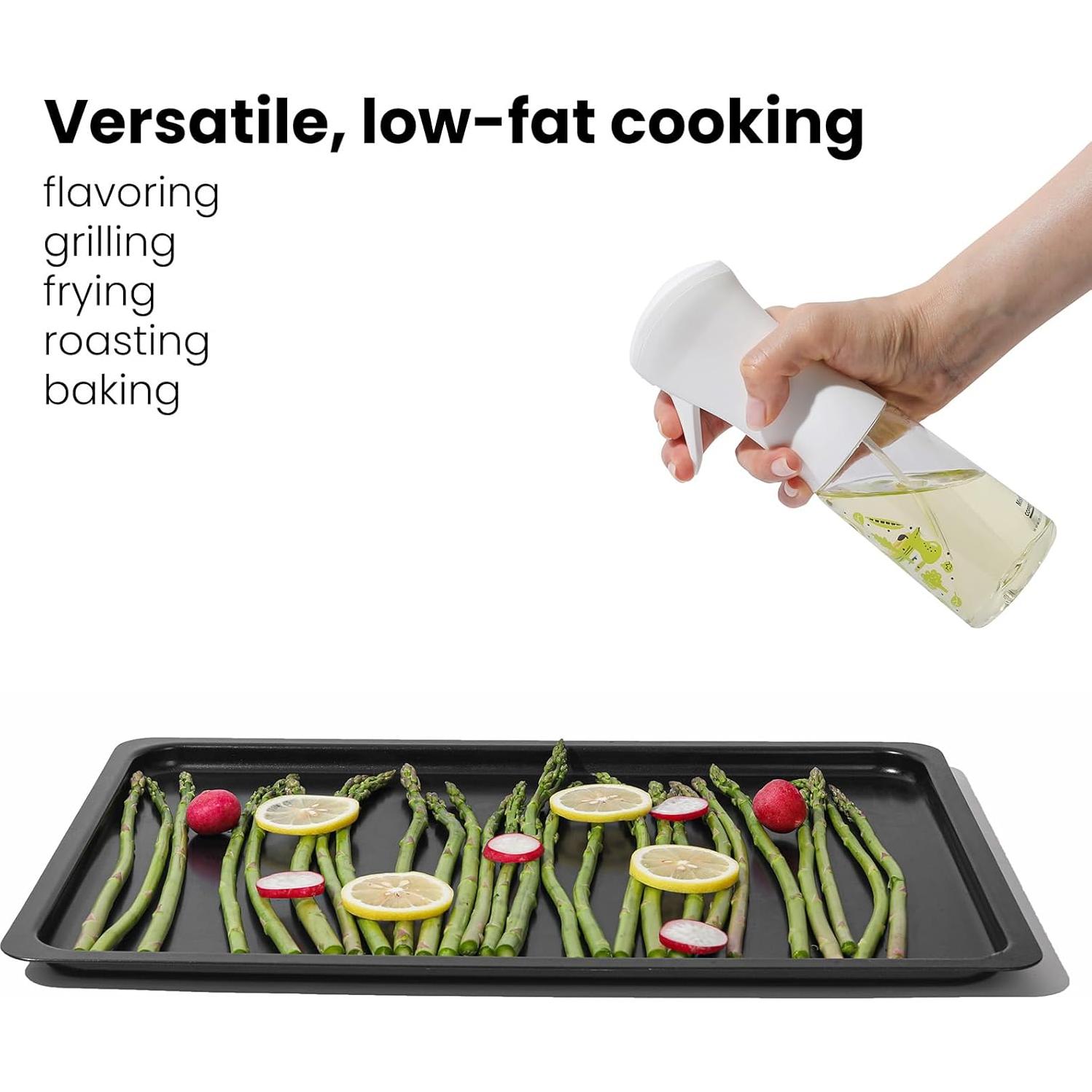 Botella Spray de Aceite Mistifi 200ml Reutilizable para Cocina