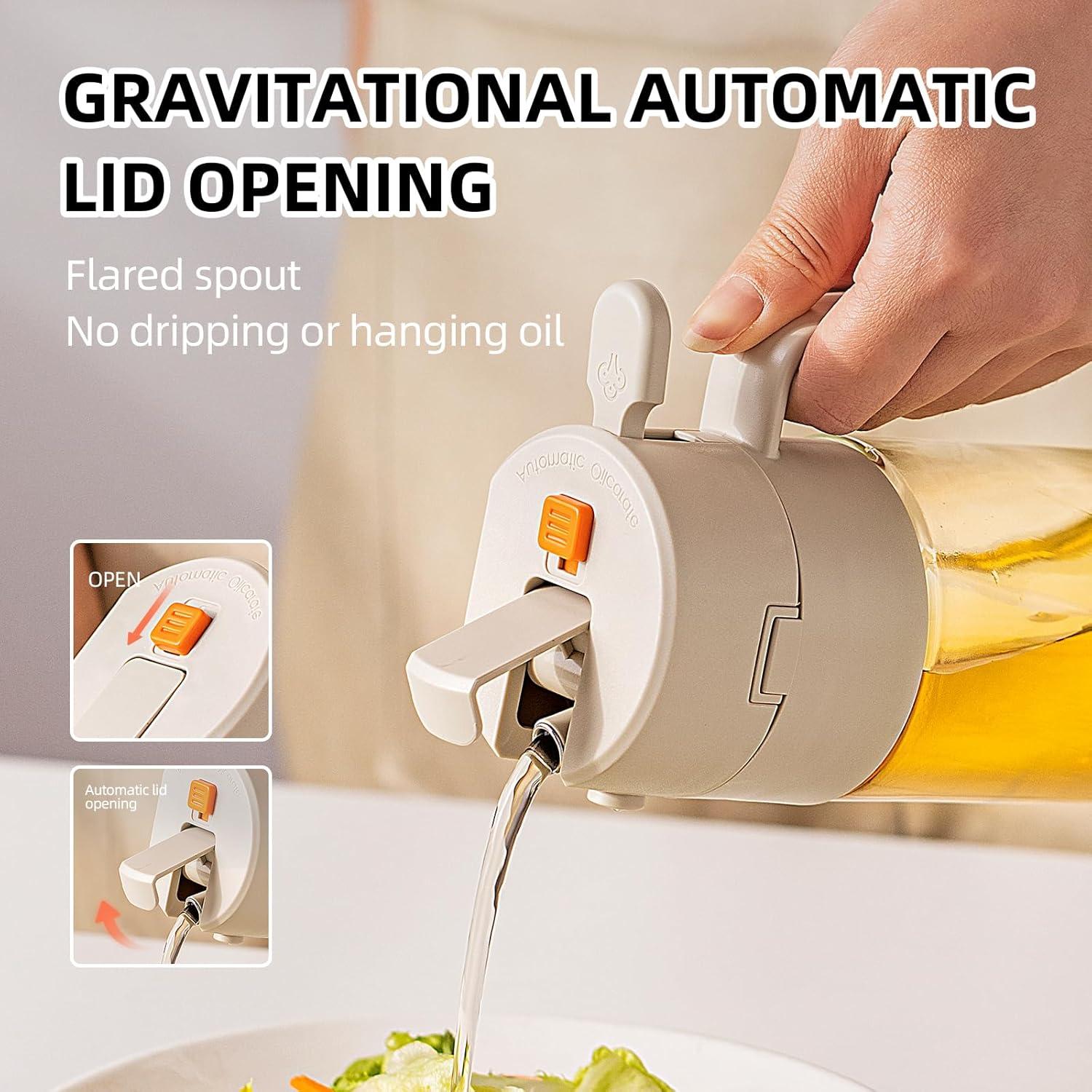 Pulverizador de Aceite MDZF SWEET HOME 600ml Blanco