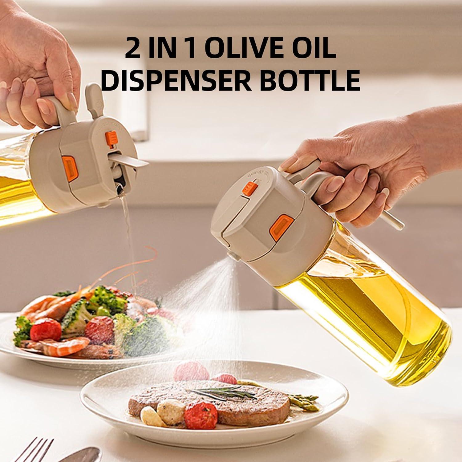 Pulverizador de Aceite MDZF SWEET HOME 600ml Blanco