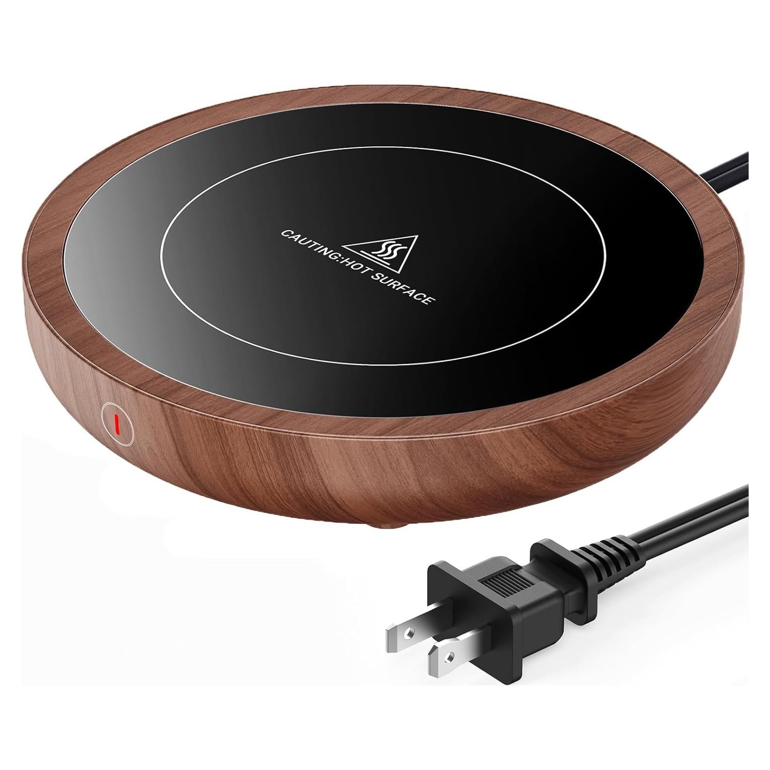 Calentador de Tazas SWEETFULL 36W Eléctrico Madera 15x15cm