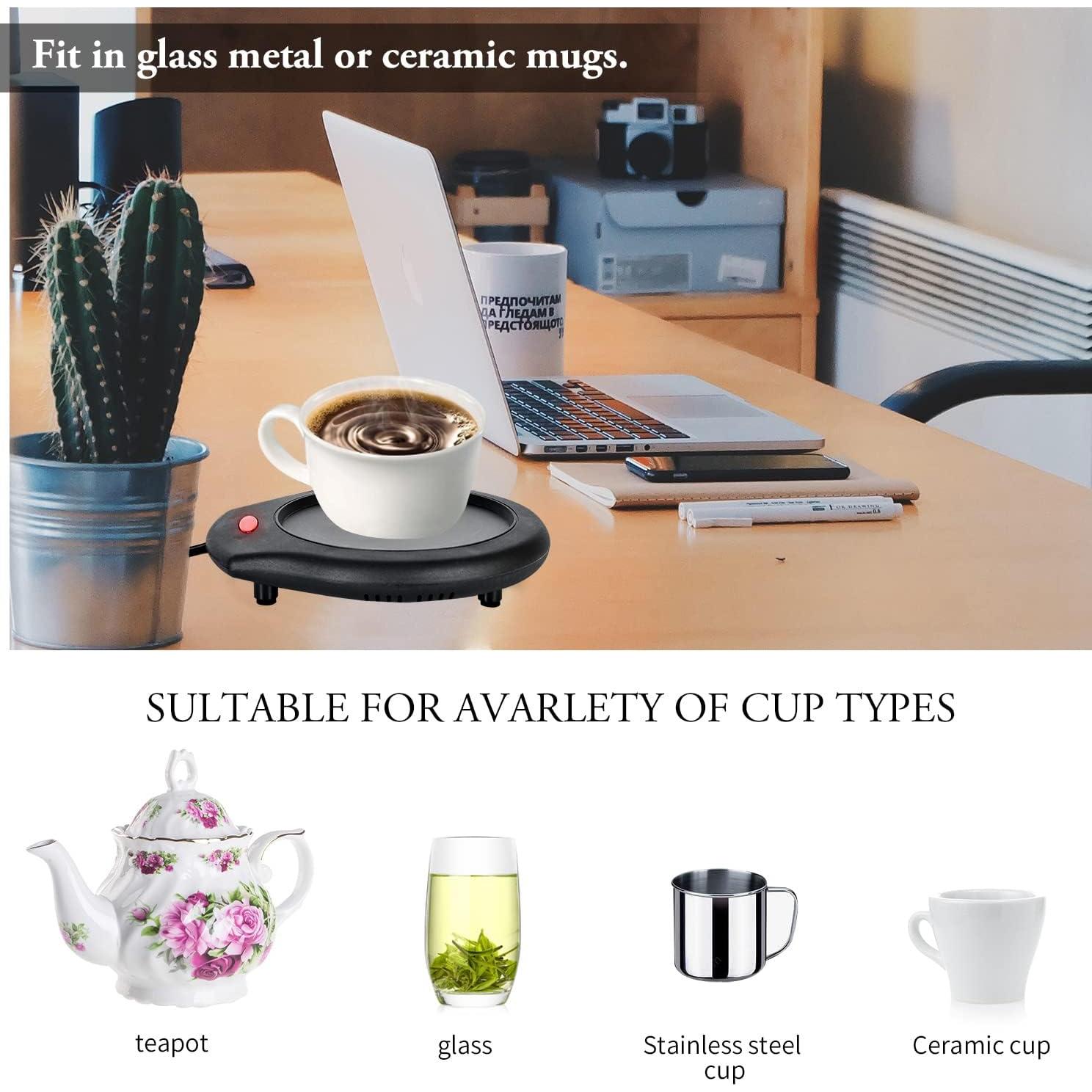 Calentador de Velas ASAWASA 17W Negro para Tarros Grandes