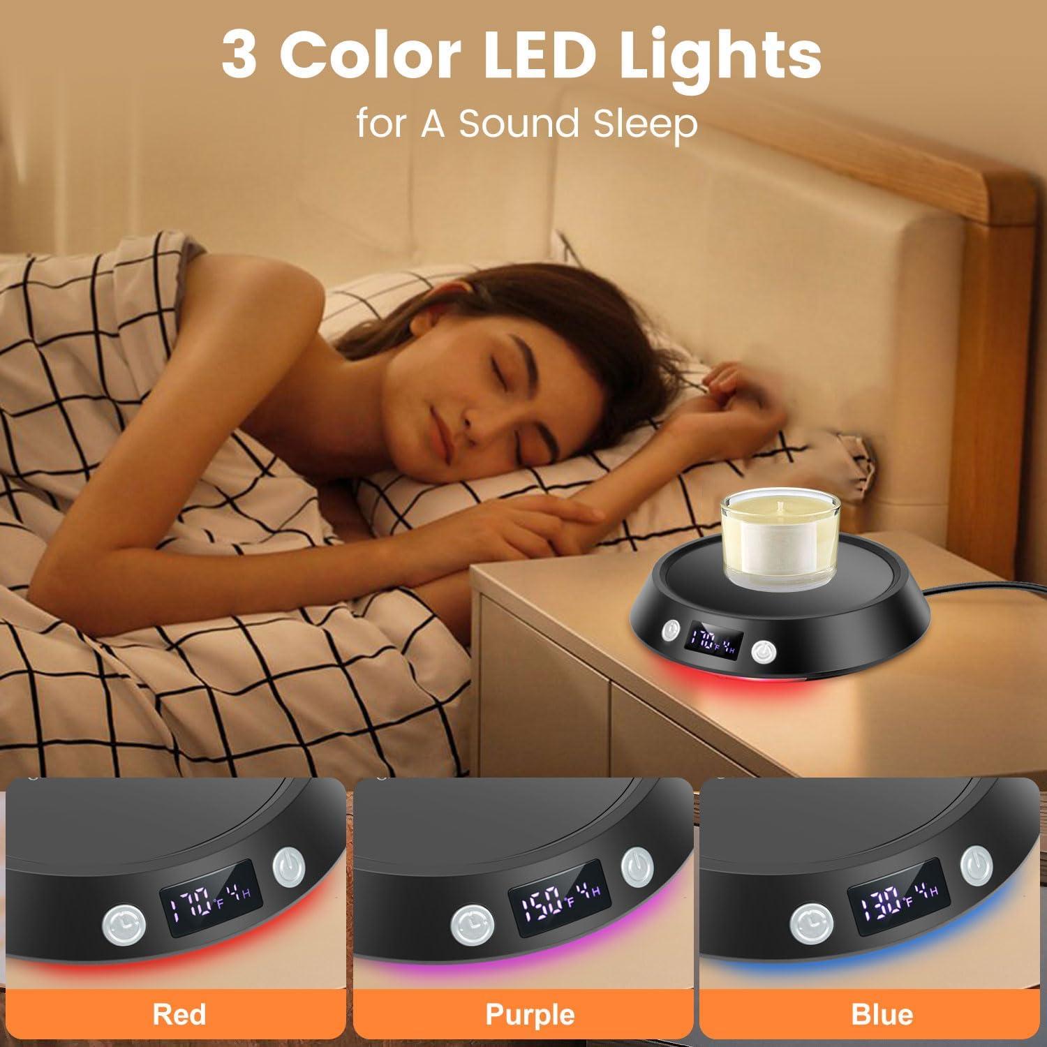 Calentador de Tazas Clinuse 50W Negro con Apagado Automático