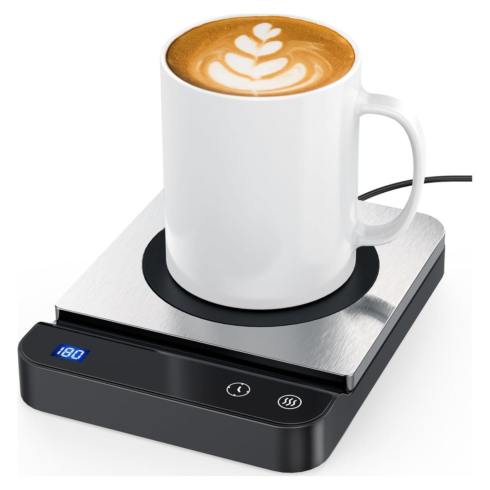 Calentador de Tazas ISUMER de Acero Inoxidable 304 con Pantalla Digital