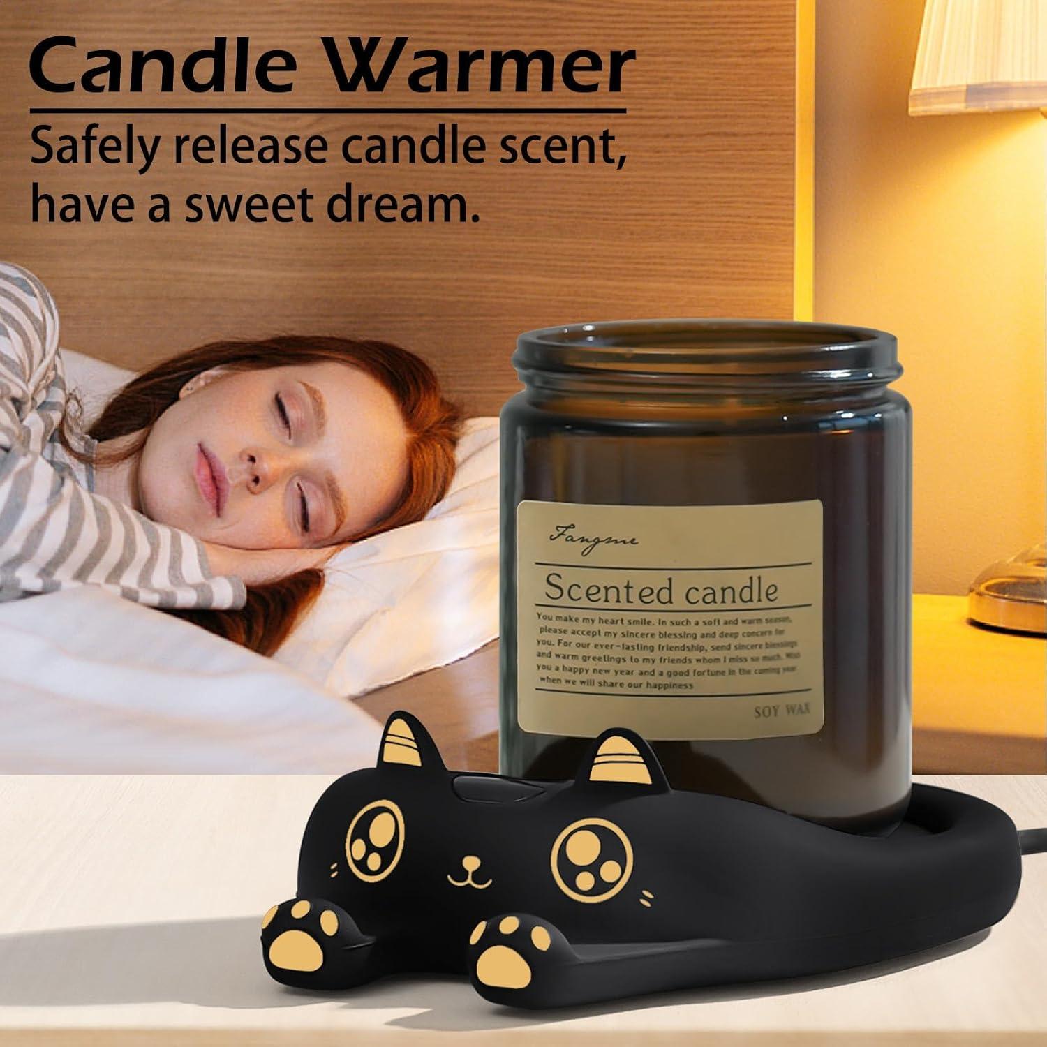 Calentador de Tazas PUSEE Negro, Eléctrico con Apagado Automático