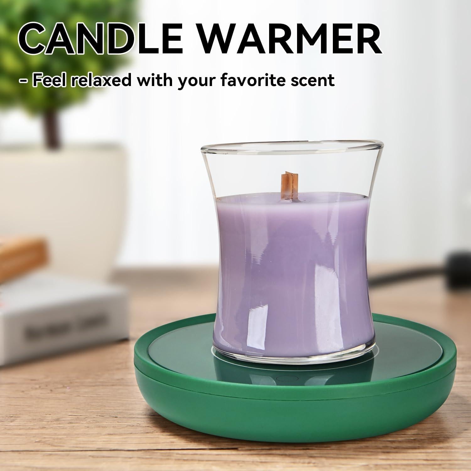 Calentador de Taza Inteligente ASAMASA 17W Verde Gravedad