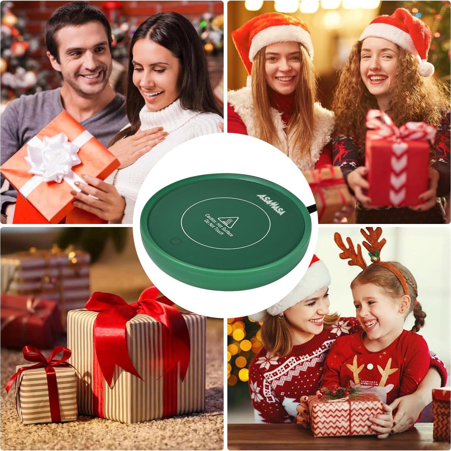 Calentador de Taza Inteligente ASAMASA 17W Verde Gravedad