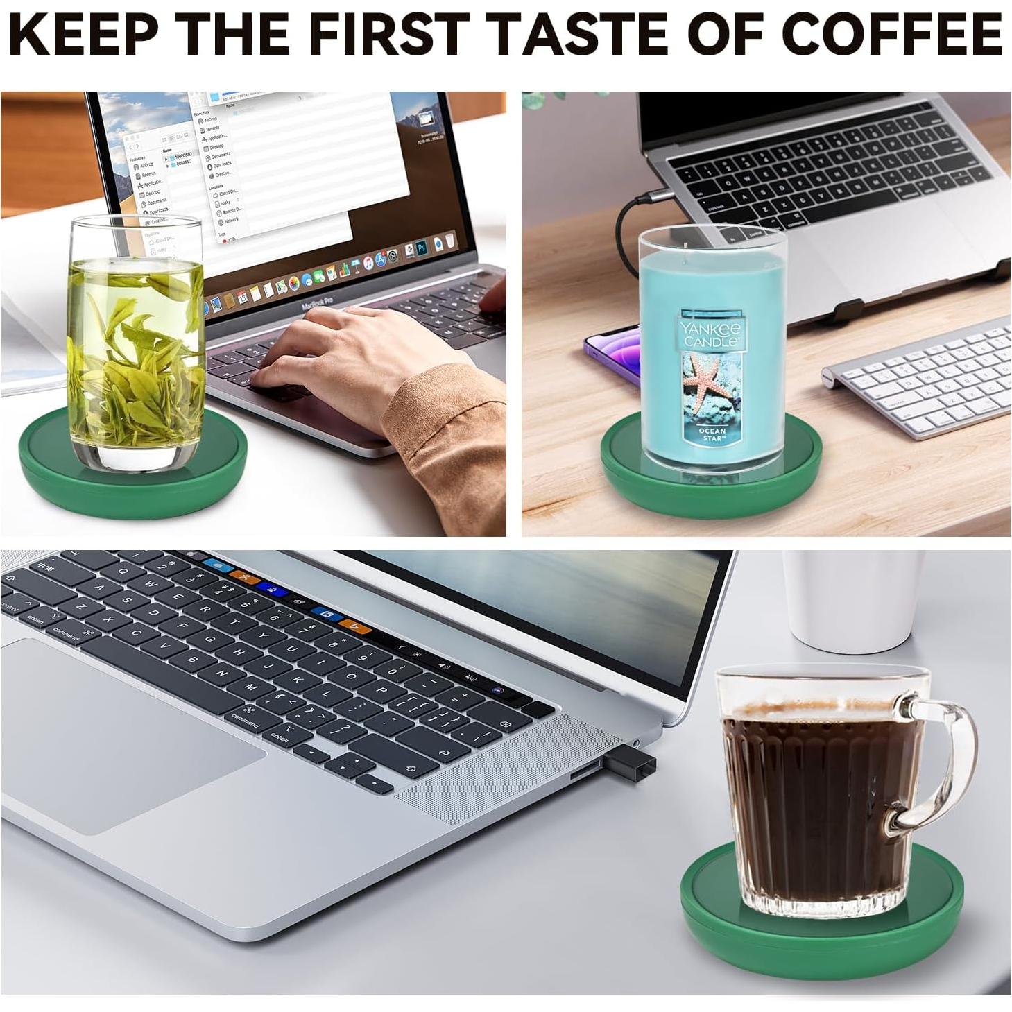 Calentador de Taza Inteligente ASAMASA 17W Verde Gravedad