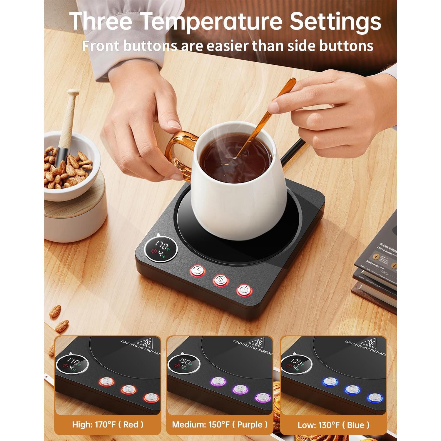 Calentador de Tazas SWEETFULL 36W con Pantalla LED y Temporizador