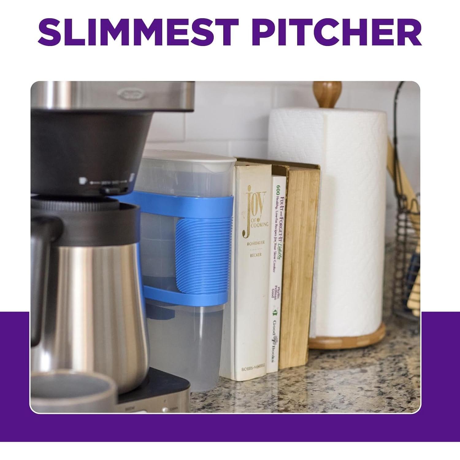 Jarra de Filtro de Agua PUR Delgado 8 Tazas Apta Lavavajillas