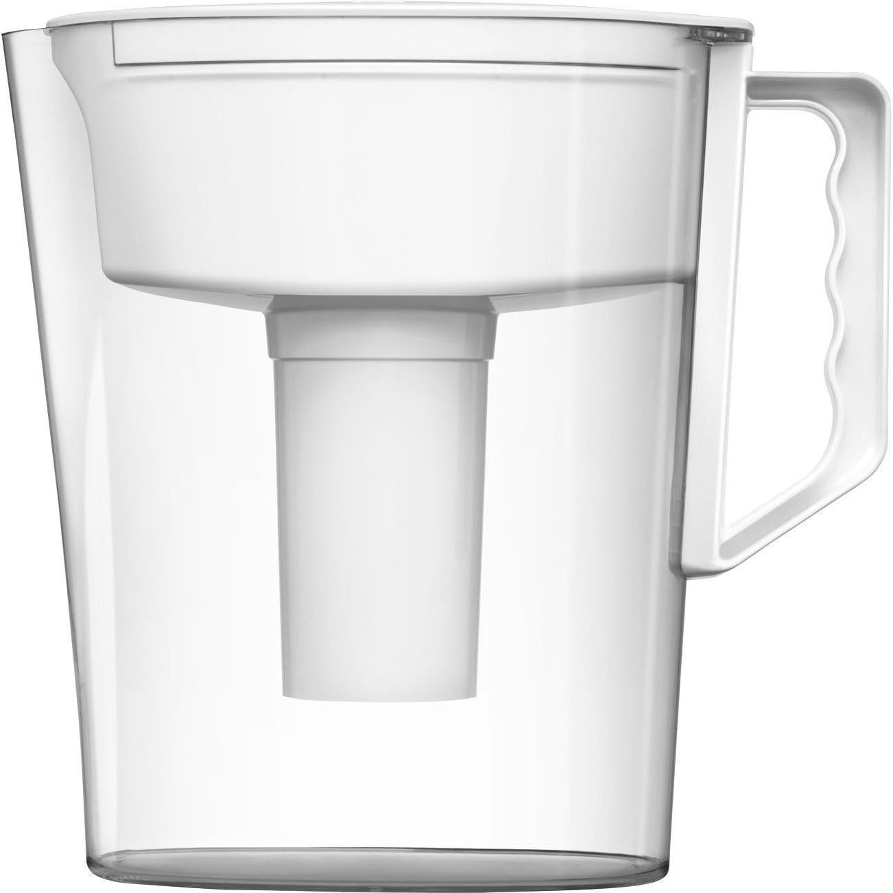 Jarra de Agua Brita Slim 5 Tazas con Filtro Avanzado - Blanco