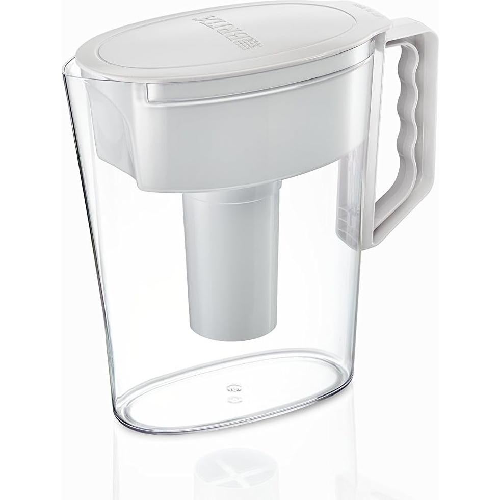 Jarra de Agua Brita Slim 5 Tazas con Filtro Avanzado - Blanco