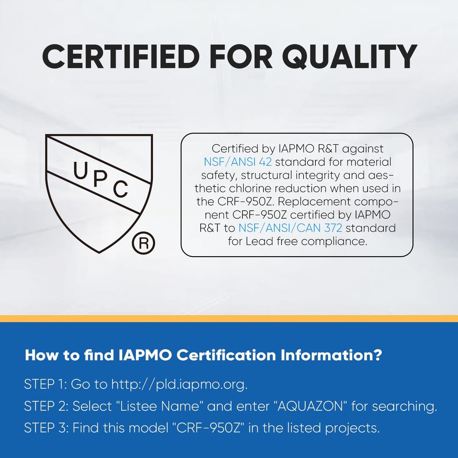 Filtro de Agua PUREPLUS CRF950Z Compatible con PUR 4 Pack