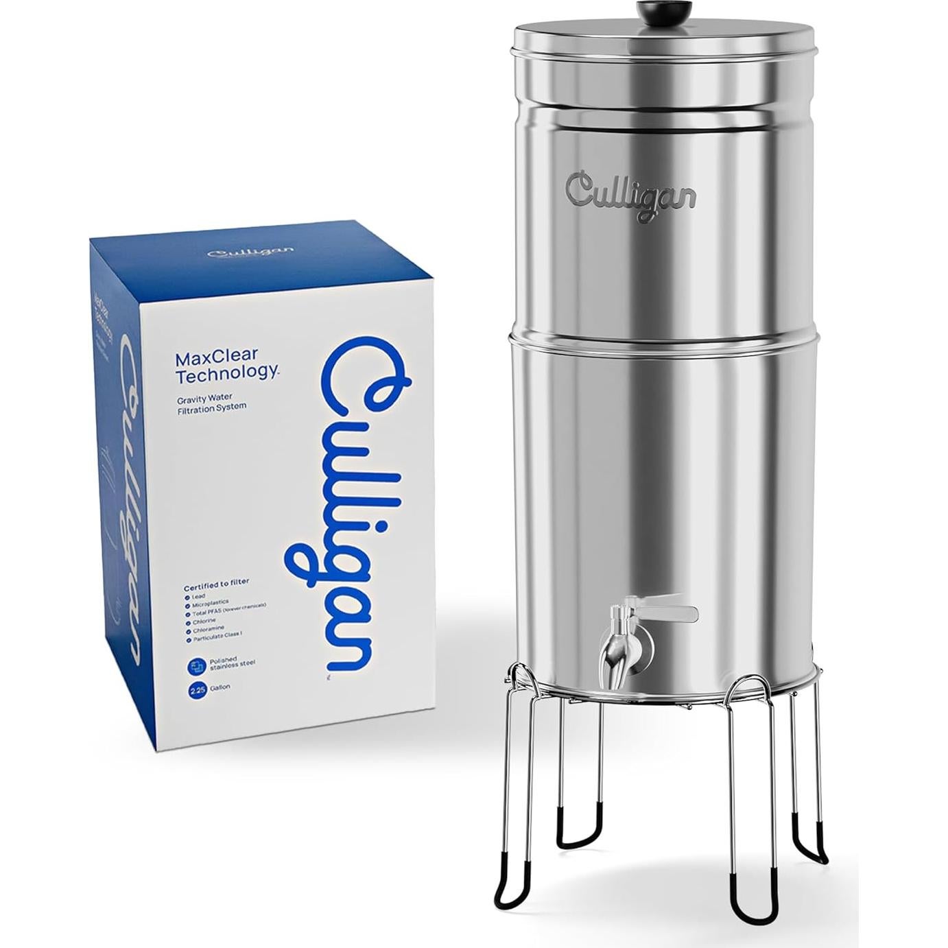 Filtro de Agua por Gravedad Culligan 8.5L Acabado Cepillado