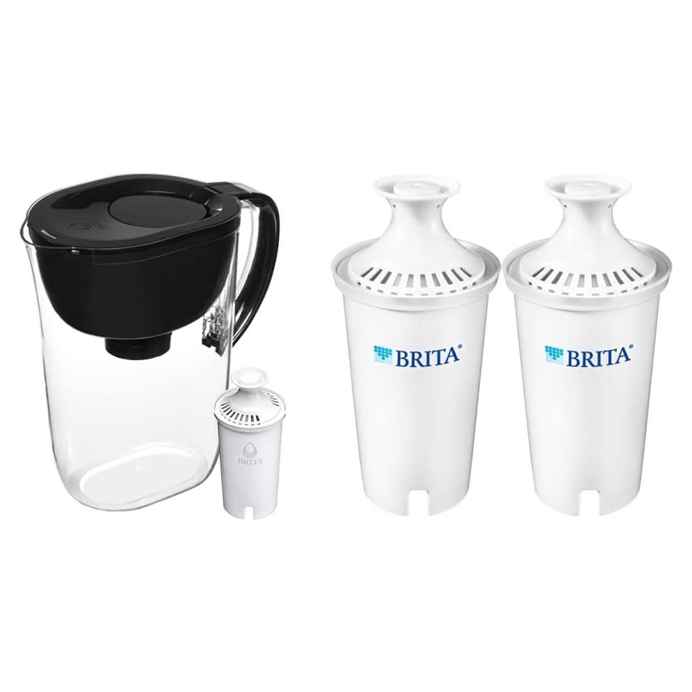 Jarra de Filtro de Agua Brita 10 Tazas + 2 Filtros Estándar