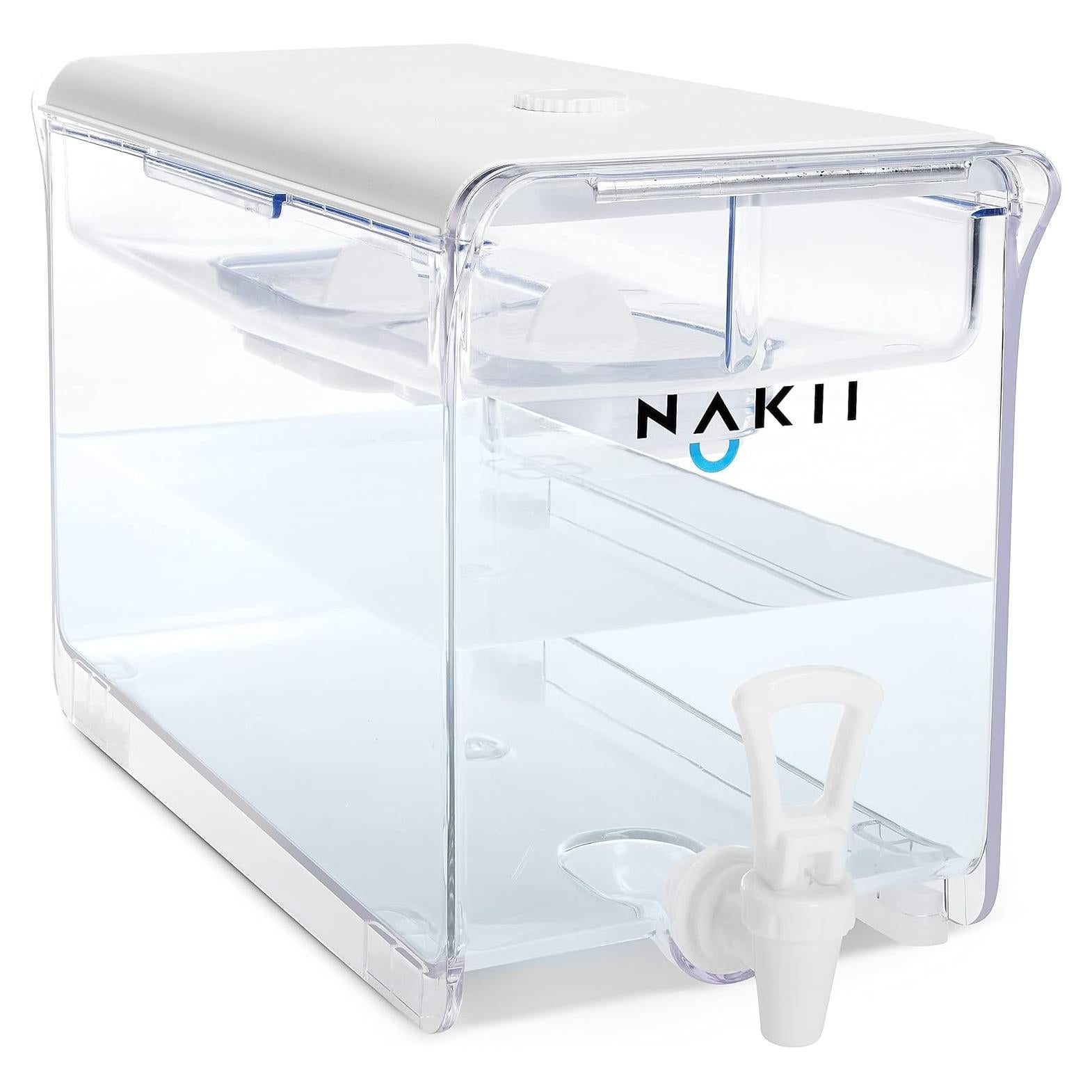 Dispensador de Agua Nakii con 2 Filtros - 18 Tazas, 1135.62 L