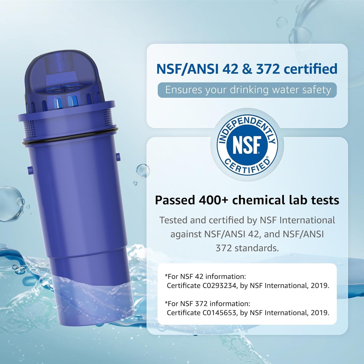 Filtro de Agua Overbest para Jarras PUR - Paquete de 3