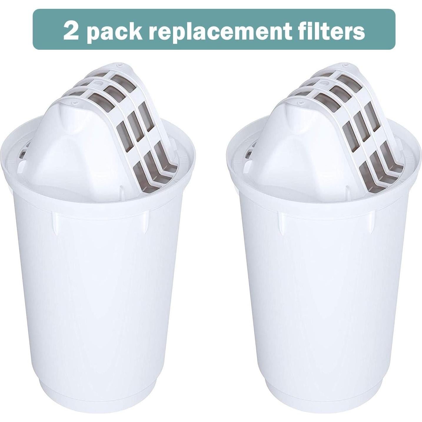 Filtro de Reemplazo Nakii A5 para Jarra de Agua - 2 Unidades