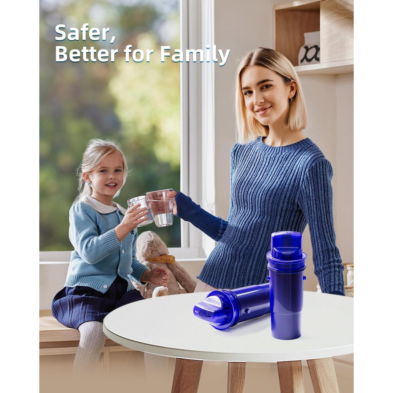 Filtro de Agua DESENRUIS CRF950Z Compatible con PUR - Paquete de 6