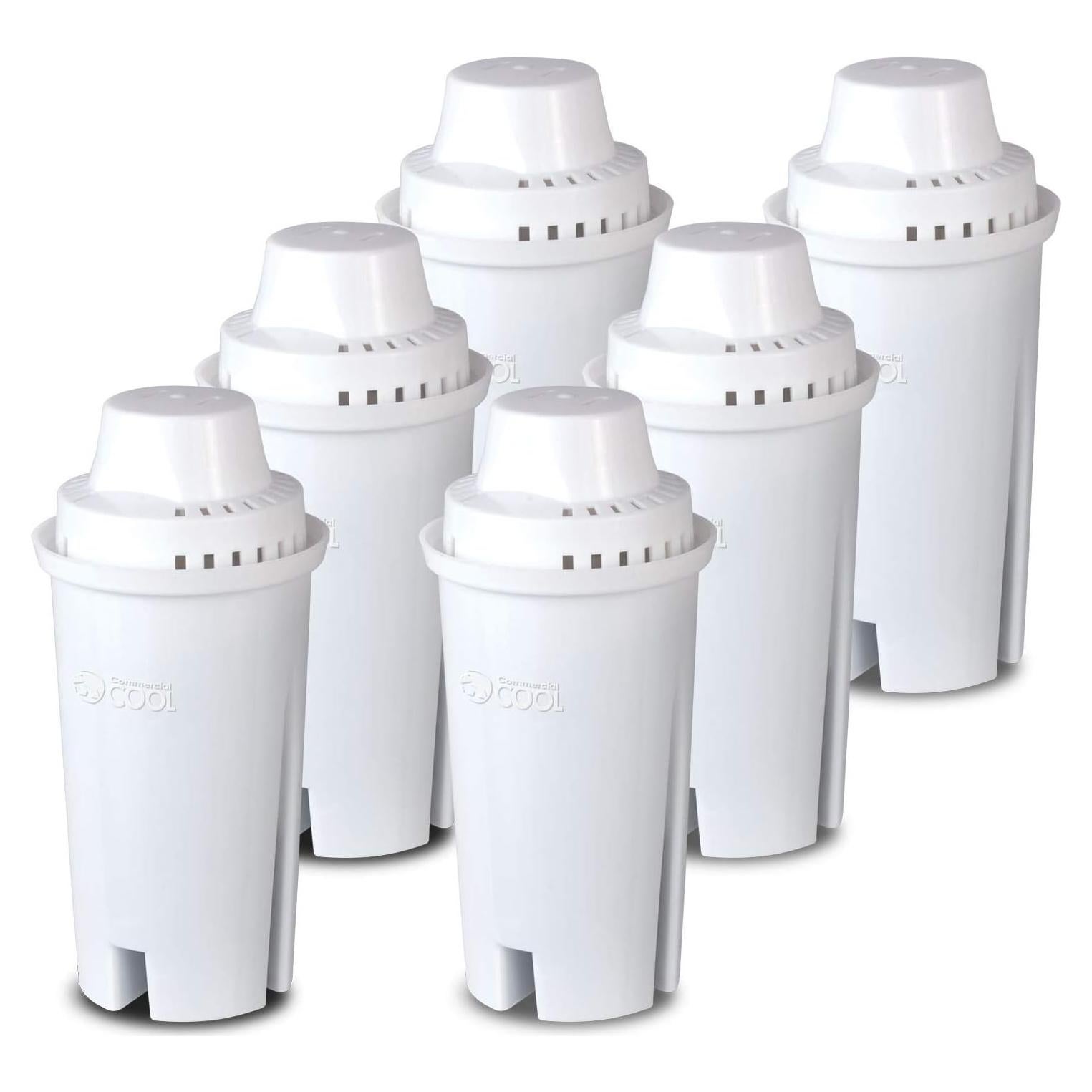 Filtros de Agua Brita Commercial Cool CCWFB6, Paquete de 6