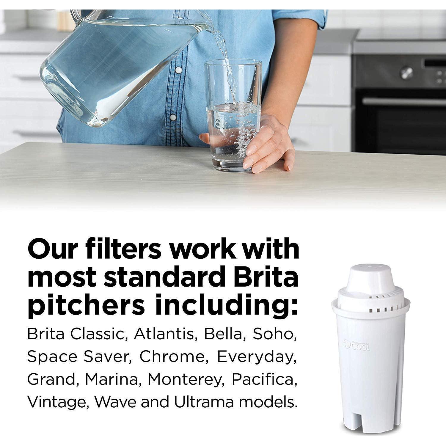 Filtros de Agua Brita Commercial Cool CCWFB6, Paquete de 6