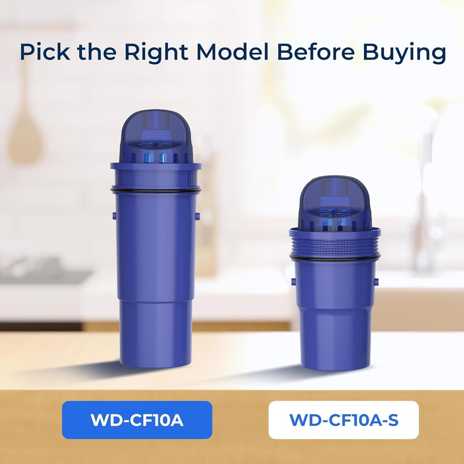 Filtro de Agua Pur Waterdrop WD-CRF-950Z, Paquete de 4