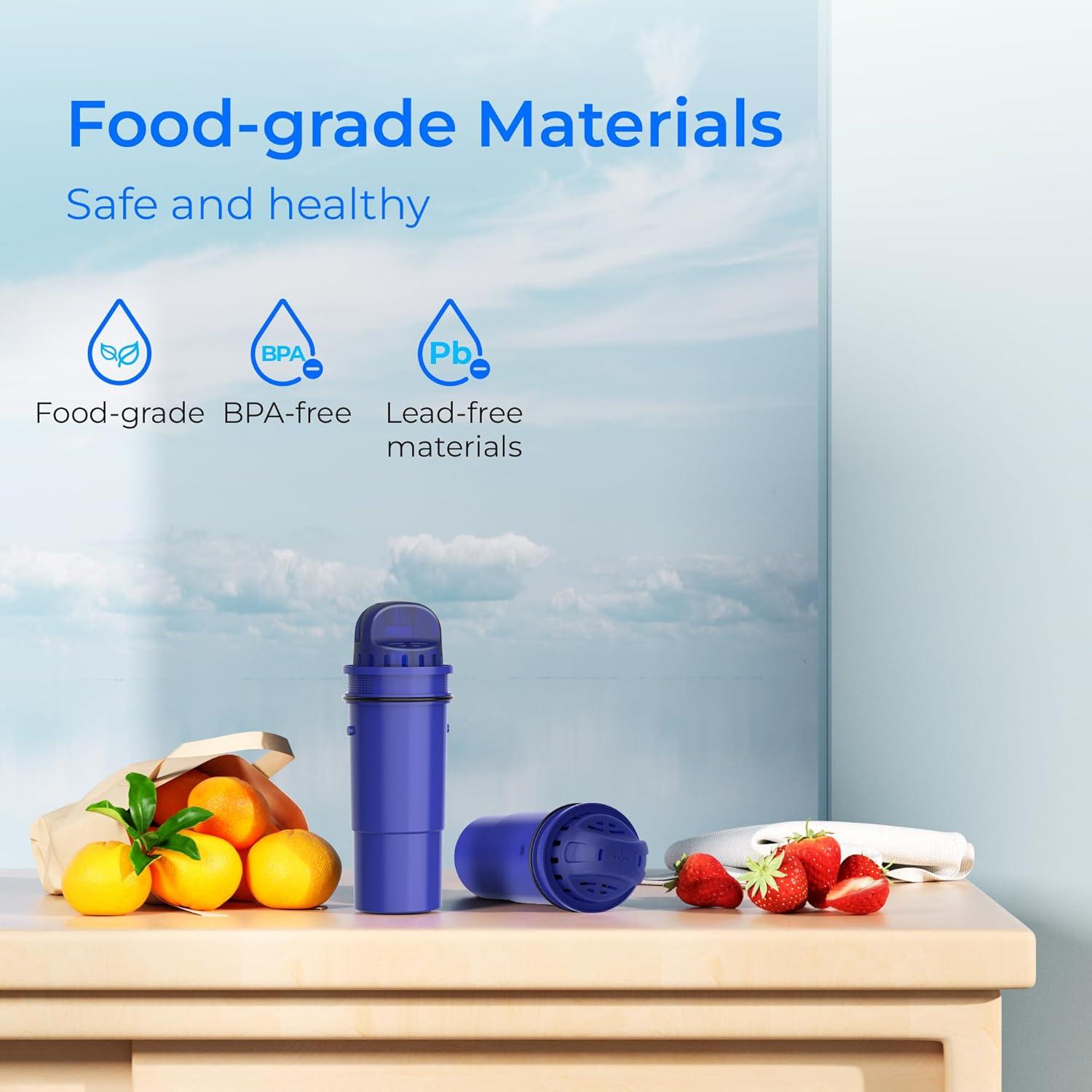 Filtro de Agua Pur Waterdrop WD-CRF-950Z, Paquete de 4