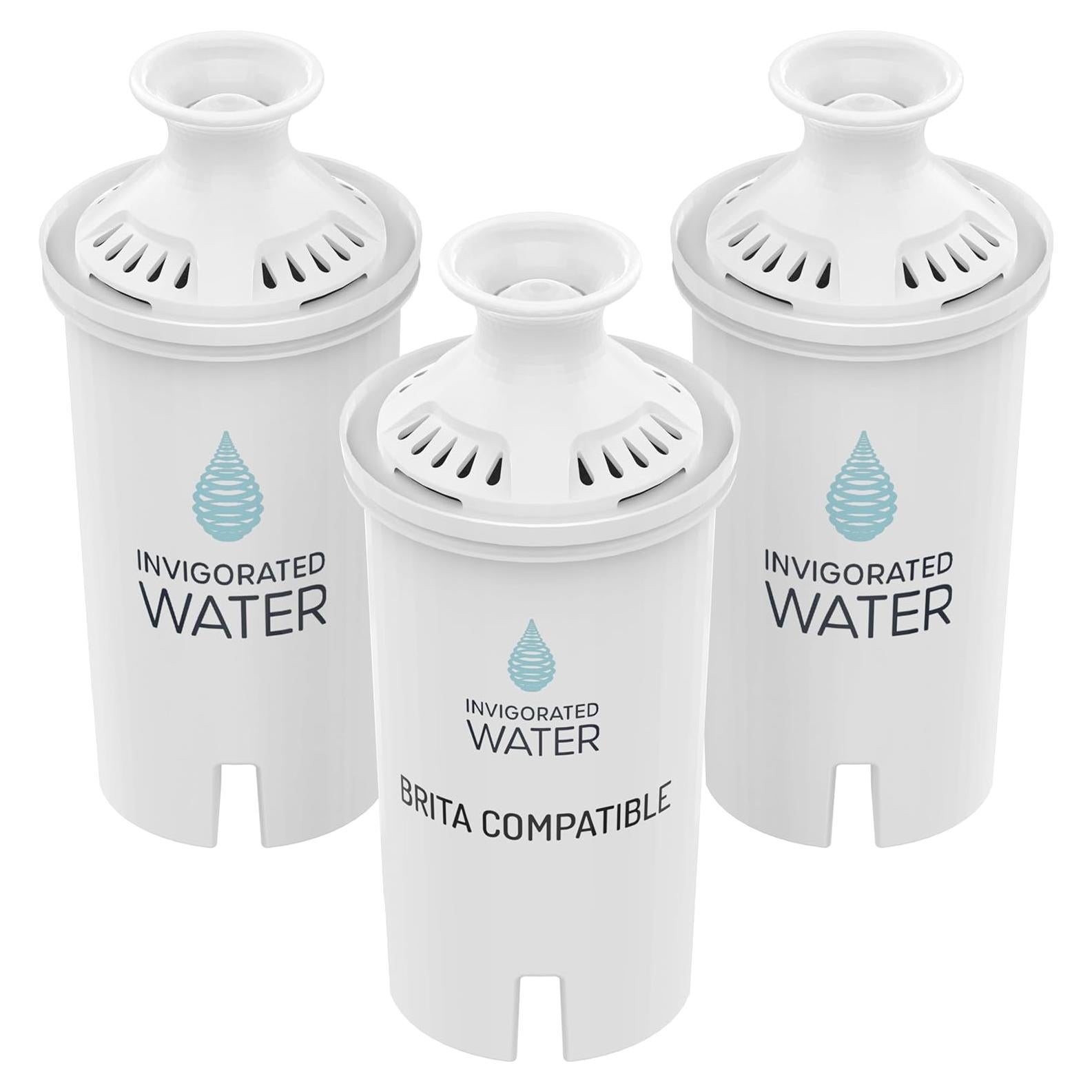 Filtros de Agua Alcalina Brita Agua Revitalizada - Paquete de 3