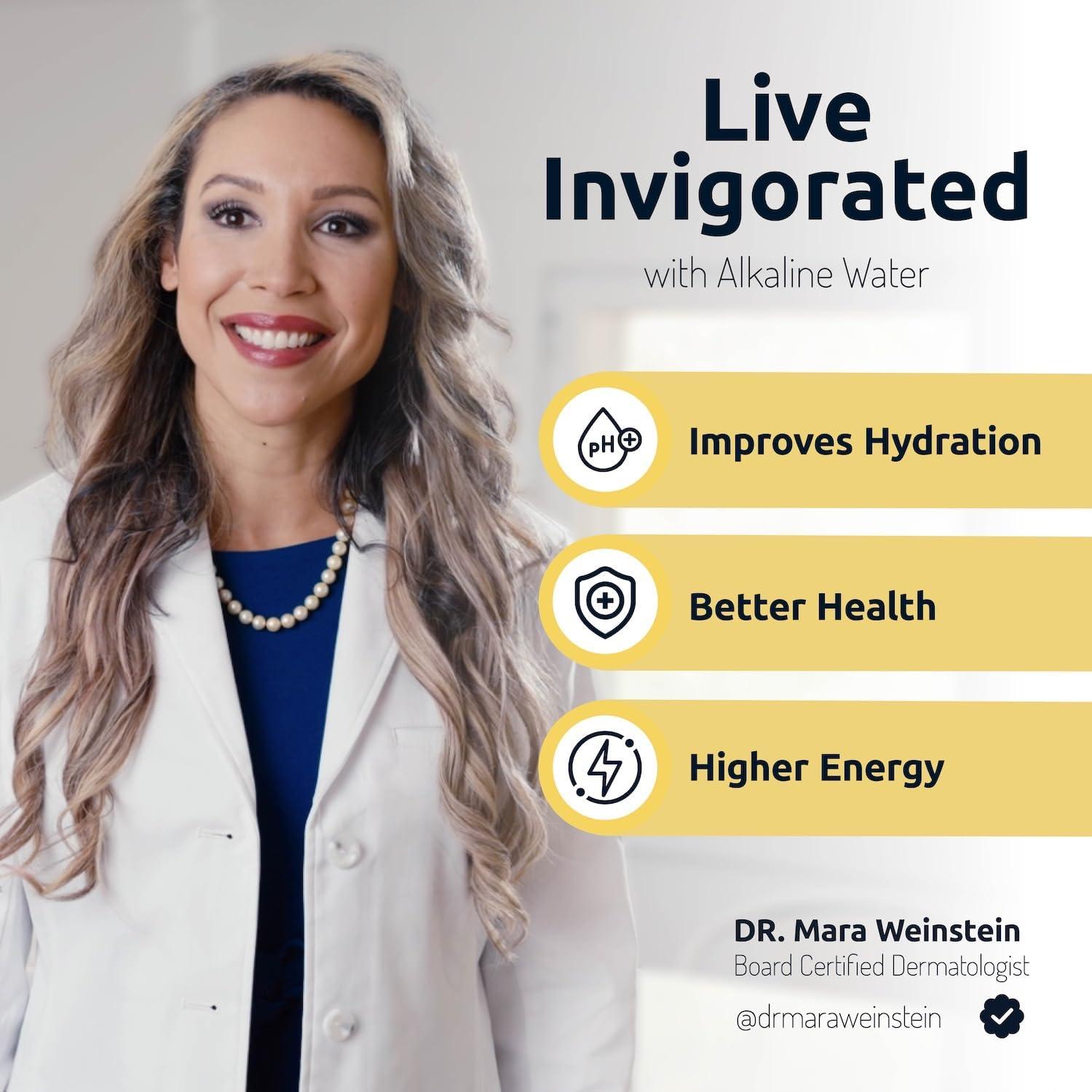 Filtros de Agua Alcalina Brita Agua Revitalizada - Paquete de 3